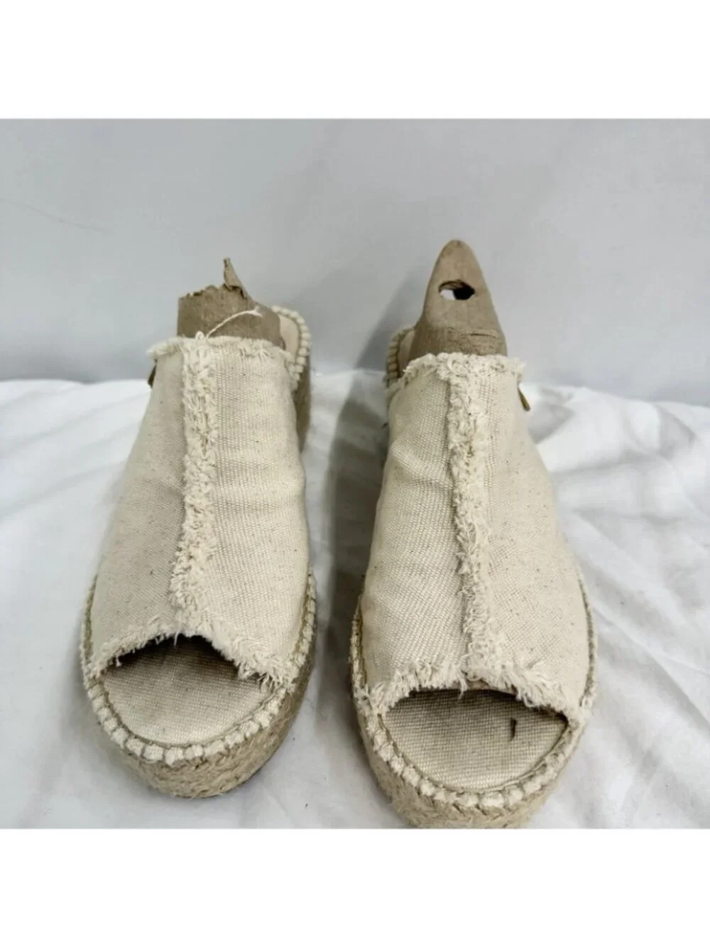 Toni Pons Canvas Espadrille Wedge Mule Slides Women’s EU 40 Made in Spain